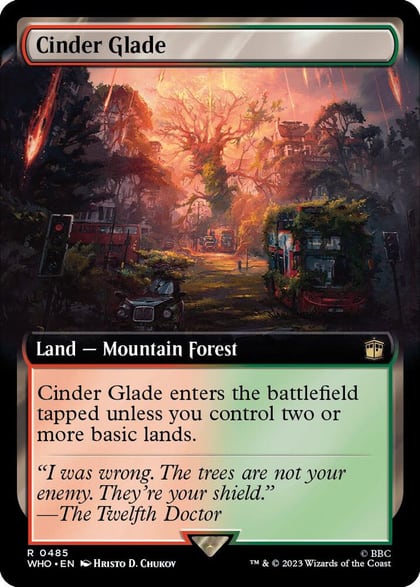 Cinder Glade (Extended Art), Universes Beyond: Doctor Who 485