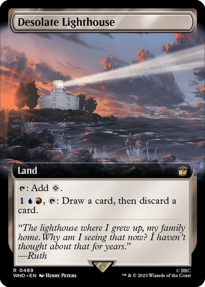 Desolate Lighthouse (Extended Art), Universes Beyond: Doctor Who 489
