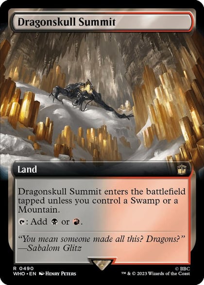 Dragonskull Summit (Extended Art), Universes Beyond: Doctor Who 490