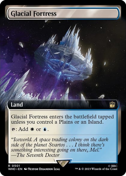 Glacial Fortress (Extended Art), Universes Beyond: Doctor Who 501