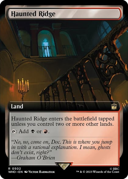 Haunted Ridge (Extended Art), Universes Beyond: Doctor Who 502
