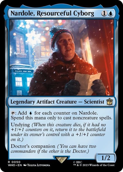 Nardole, Resourceful Cyborg, Universes Beyond: Doctor Who 50
