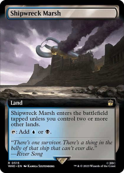 Shipwreck Marsh (Extended Art), Universes Beyond: Doctor Who 515