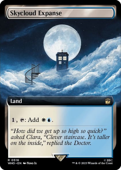 Skycloud Expanse (Extended Art), Universes Beyond: Doctor Who 516