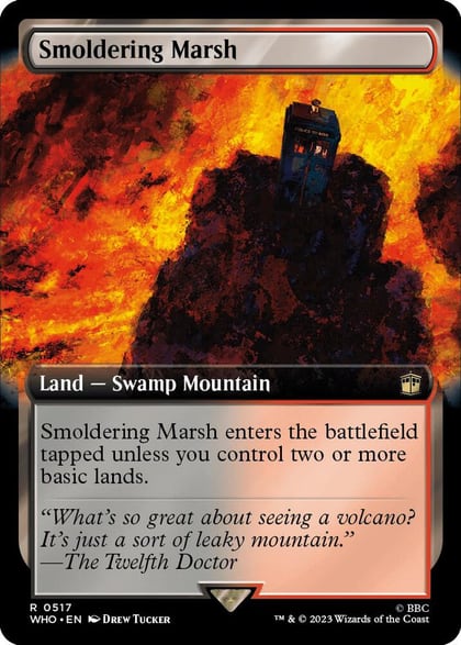 Smoldering Marsh (Extended Art), Universes Beyond: Doctor Who 517