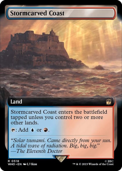Stormcarved Coast (Extended Art), Universes Beyond: Doctor Who 518