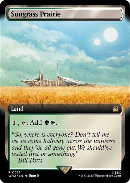 Sungrass Prairie (Extended Art), Universes Beyond: Doctor Who 521