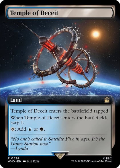 Temple of Deceit (Extended Art), Universes Beyond: Doctor Who 524