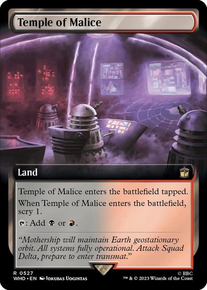 Temple of Malice (Extended Art), Universes Beyond: Doctor Who 527
