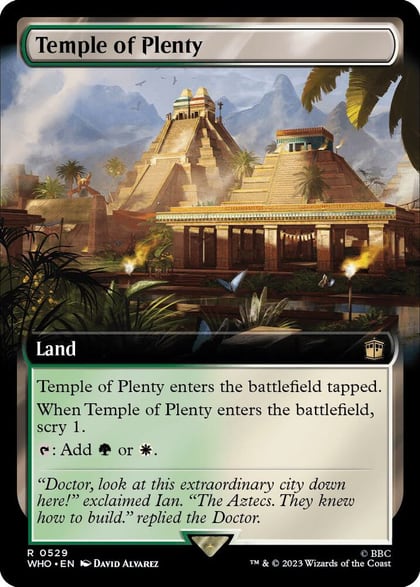 Temple of Plenty (Extended Art), Universes Beyond: Doctor Who 529