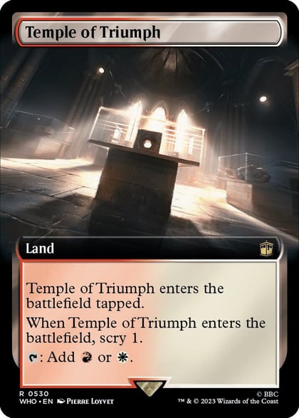 Temple of Triumph (Extended Art), Universes Beyond: Doctor Who 530