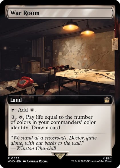 War Room (Extended Art), Universes Beyond: Doctor Who 533