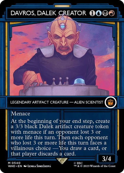 Davros, Dalek Creator (Showcase), Universes Beyond: Doctor Who 540