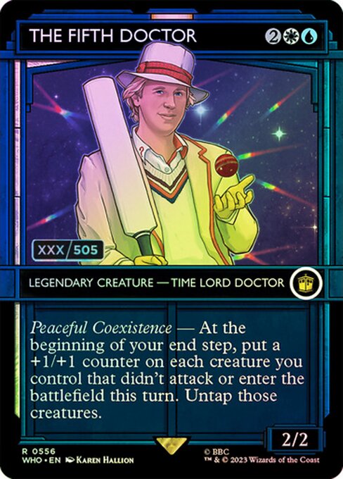 The Fifth Doctor (Serial Numbered), Universes Beyond: Doctor Who 556
