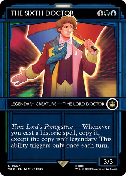 The Sixth Doctor (Showcase), Universes Beyond: Doctor Who 557
