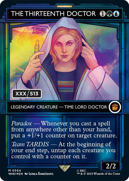 The Thirteenth Doctor (Serial Numbered), Universes Beyond: Doctor Who 564