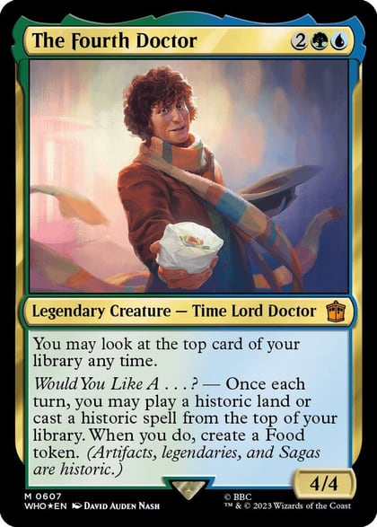 The Fourth Doctor (Surge Foil), Universes Beyond: Doctor Who 607