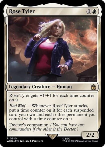 Rose Tyler (Surge Foil), Universes Beyond: Doctor Who 610