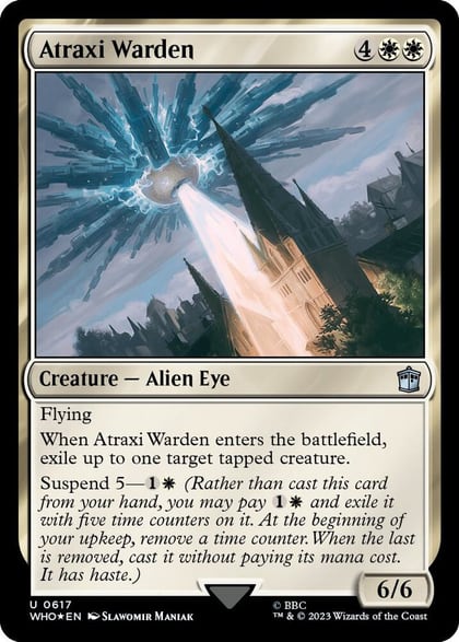 Atraxi Warden (Surge Foil), Universes Beyond: Doctor Who 617