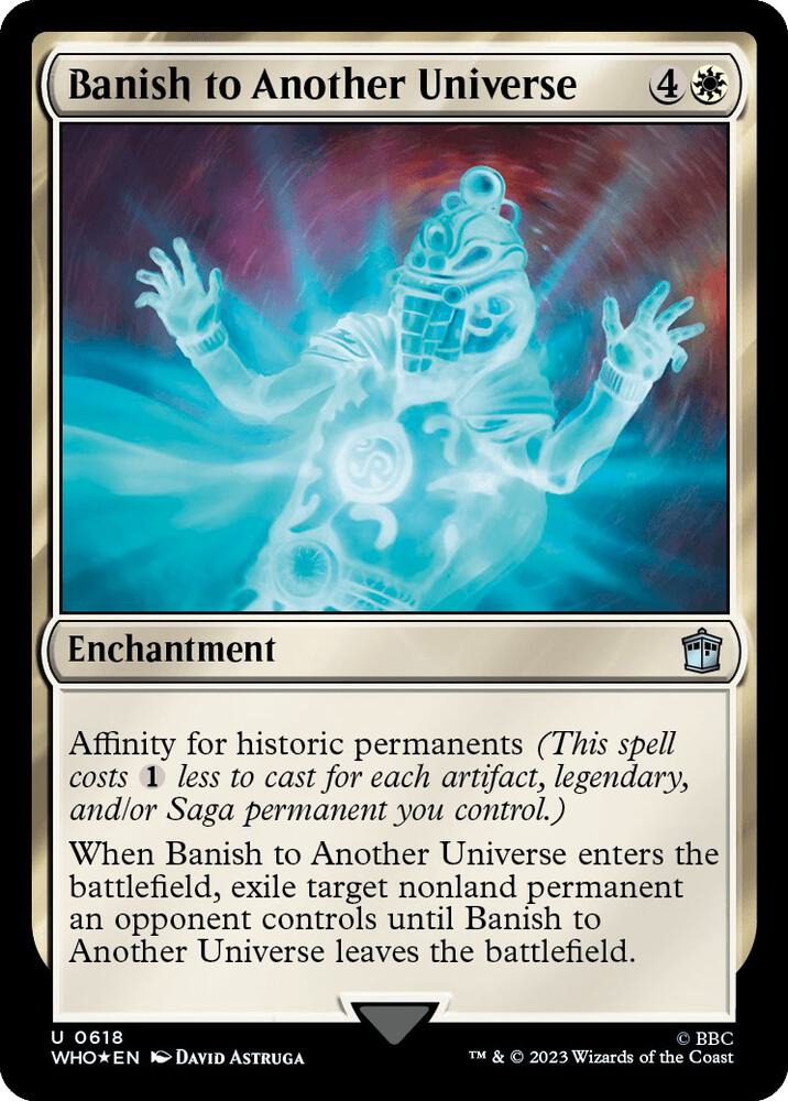 Banish to Another Universe (Surge Foil), Universes Beyond: Doctor Who 618