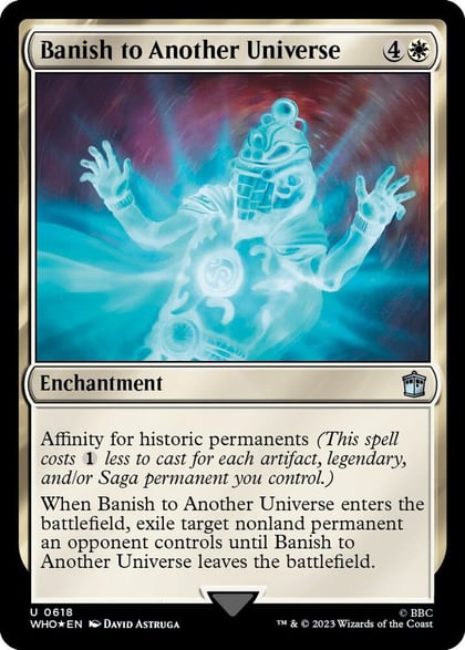 Banish to Another Universe (Surge Foil), Universes Beyond: Doctor Who 618