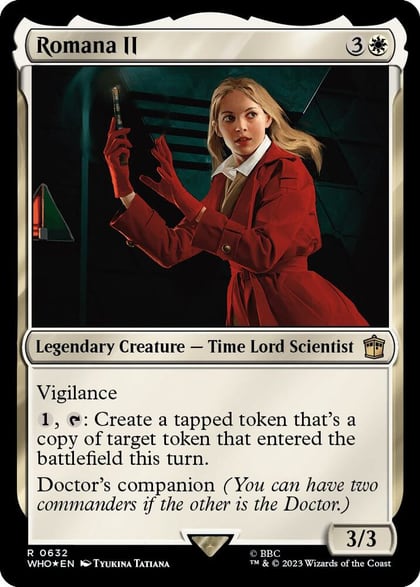 Romana II (Surge Foil), Universes Beyond: Doctor Who 632