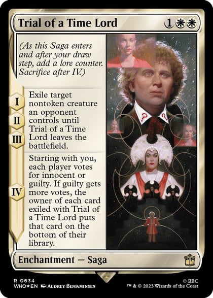 Trial of a Time Lord (Surge Foil), Universes Beyond: Doctor Who 634