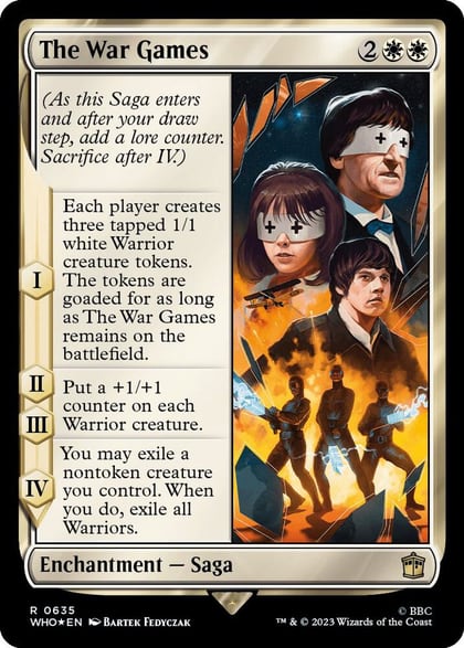 The War Games (Surge Foil), Universes Beyond: Doctor Who 635