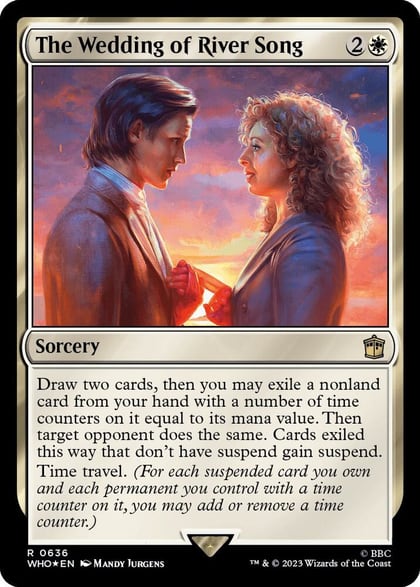 The Wedding of River Song (Surge Foil), Universes Beyond: Doctor Who 636