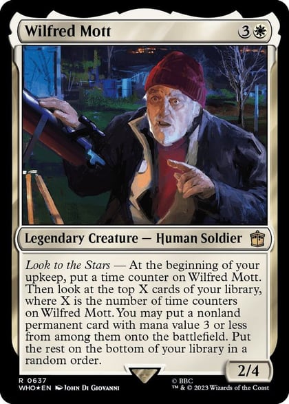Wilfred Mott (Surge Foil), Universes Beyond: Doctor Who 637