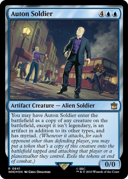 Auton Soldier (Surge Foil), Universes Beyond: Doctor Who 641