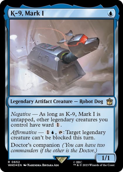 K-9, Mark I (Surge Foil), Universes Beyond: Doctor Who 652