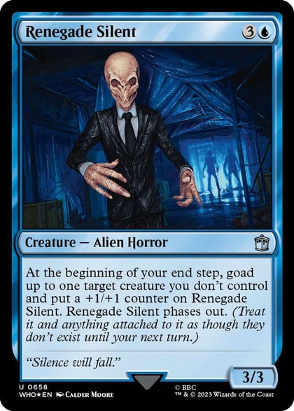 Renegade Silent (Surge Foil), Universes Beyond: Doctor Who 658