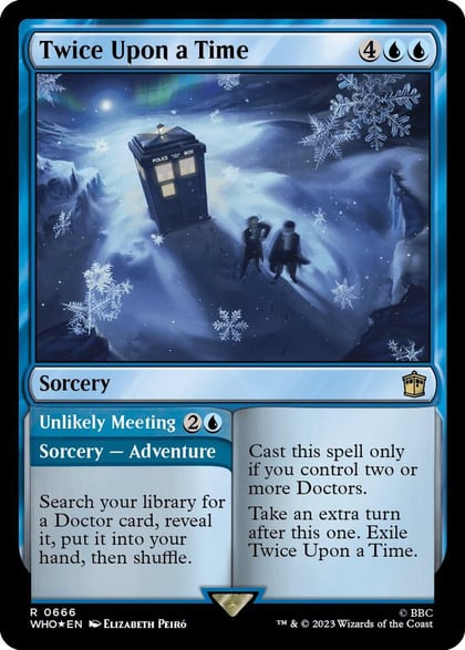 Twice Upon a Time (Surge Foil), Universes Beyond: Doctor Who 666