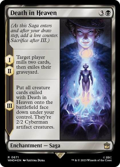 Death in Heaven (Surge Foil), Universes Beyond: Doctor Who 671