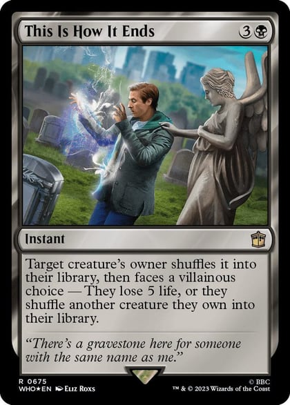 This Is How It Ends (Surge Foil), Universes Beyond: Doctor Who 675