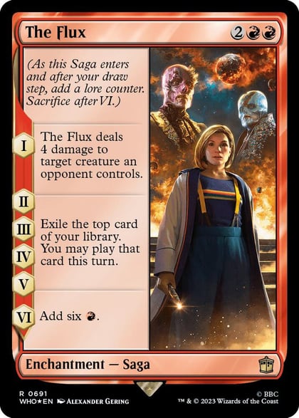 The Flux (Surge Foil), Universes Beyond: Doctor Who 691