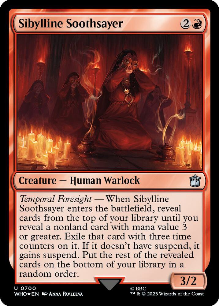 Sibylline Soothsayer (Surge Foil), Universes Beyond: Doctor Who 700