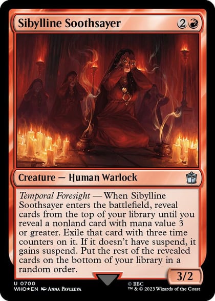 Sibylline Soothsayer (Surge Foil), Universes Beyond: Doctor Who 700