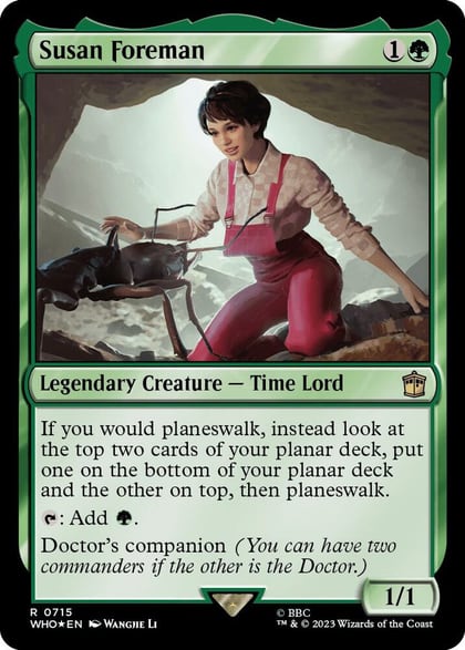 Susan Foreman (Surge Foil), Universes Beyond: Doctor Who 715