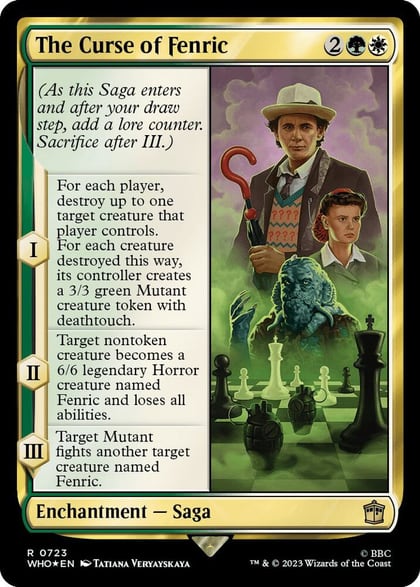 The Curse of Fenric (Surge Foil), Universes Beyond: Doctor Who 723