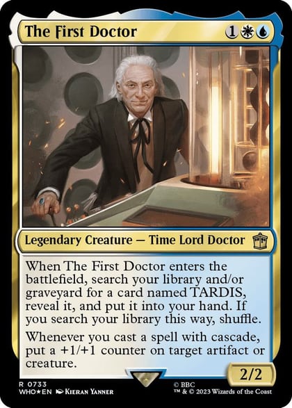 The First Doctor (Surge Foil), Universes Beyond: Doctor Who 733