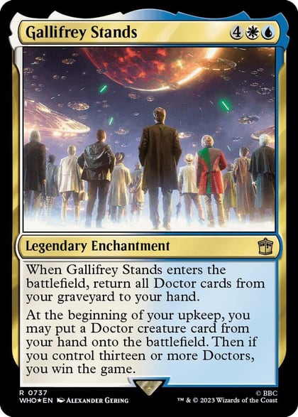 Gallifrey Stands (Surge Foil), Universes Beyond: Doctor Who 737