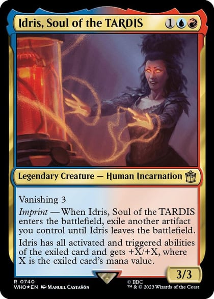 Idris, Soul of the TARDIS (Surge Foil), Universes Beyond: Doctor Who 740