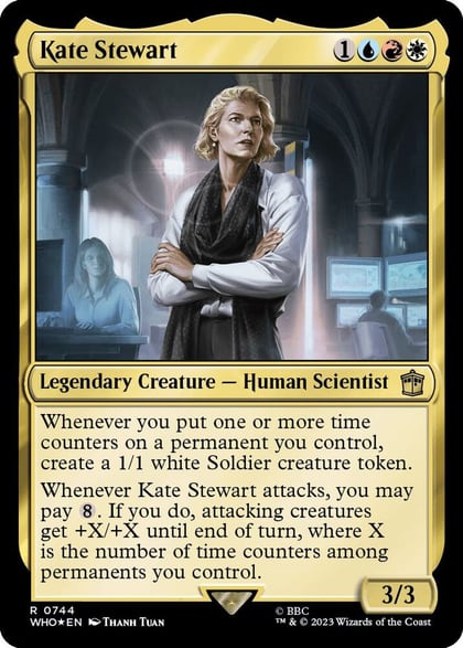 Kate Stewart (Surge Foil), Universes Beyond: Doctor Who 744