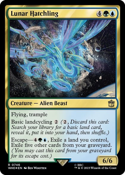 Lunar Hatchling (Surge Foil), Universes Beyond: Doctor Who 746