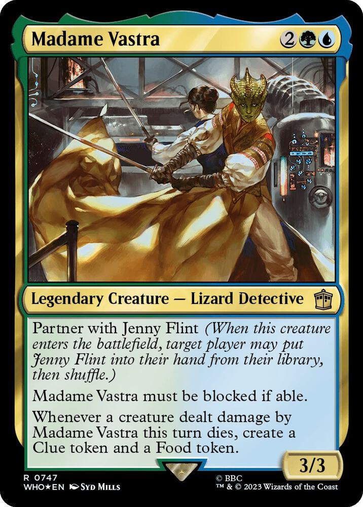 Madame Vastra (Surge Foil), Universes Beyond: Doctor Who 747