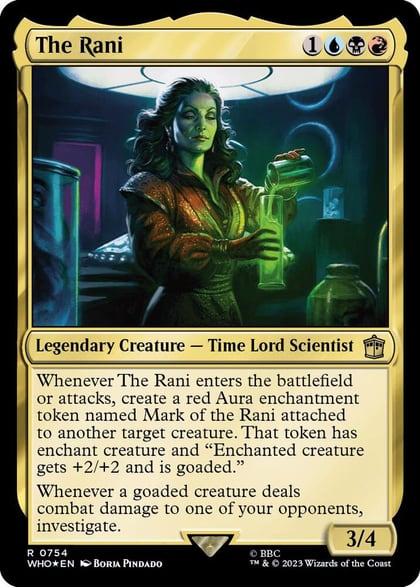 The Rani (Surge Foil), Universes Beyond: Doctor Who 754