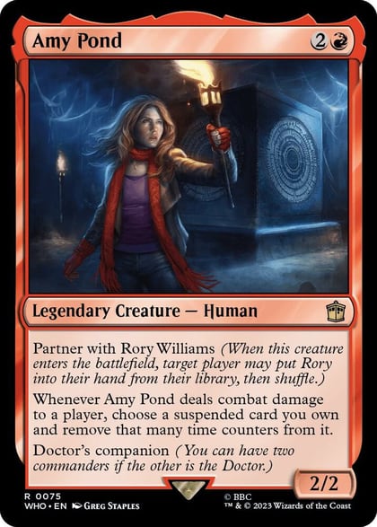 Amy Pond, Universes Beyond: Doctor Who 75