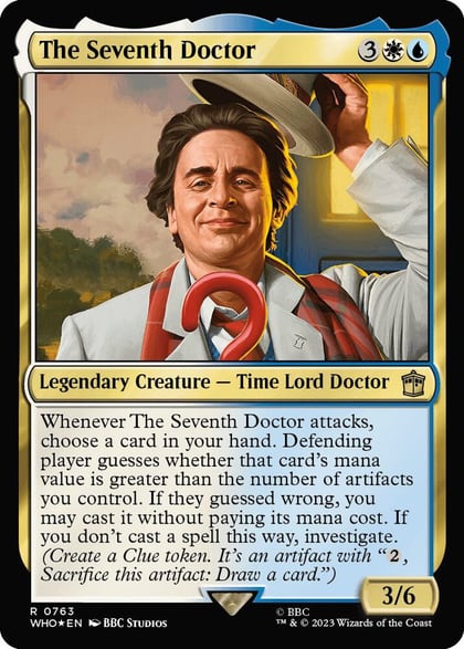 The Seventh Doctor (Surge Foil), Universes Beyond: Doctor Who 763